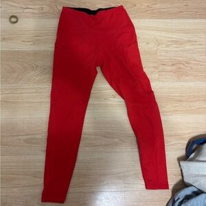 Red Leggings